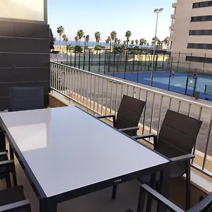  Apartamento Apartamento Lujo, Primera Linea Playa, Garaje, Wifi, Piscina Climatizada